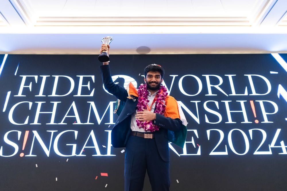 D Gukesh Makes History: Youngest World Chess Champion at 18