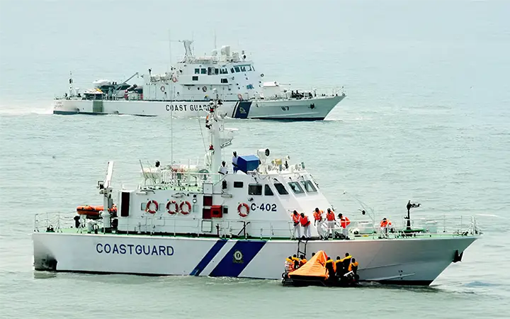 Record 5 Tons of Drugs Seized by Indian Coast Guard in Andaman Waters post image