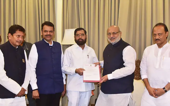 Maharashtra Politics in Turmoil: Eknath Shinde Steps Down Amid BJP’s Push for Devendra Fadnavis post image