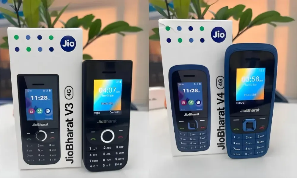 Jio Unveils JioBharat V3 and V4: Affordable 4G Feature Phones at IMC 2024 post image