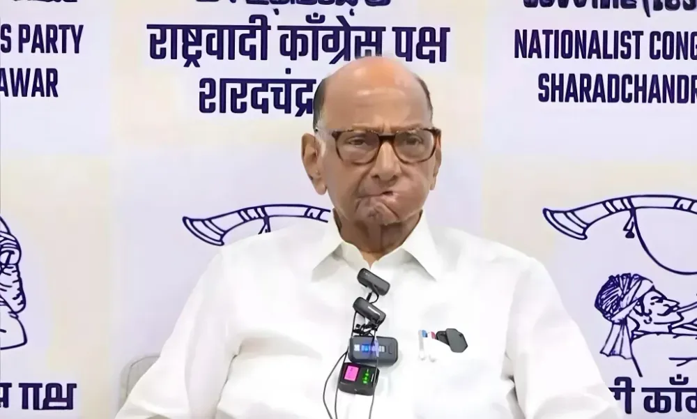 Maharashtra's Reputation Tarnished: Sharad Pawar Condemns Badlapur Assault Cases post image