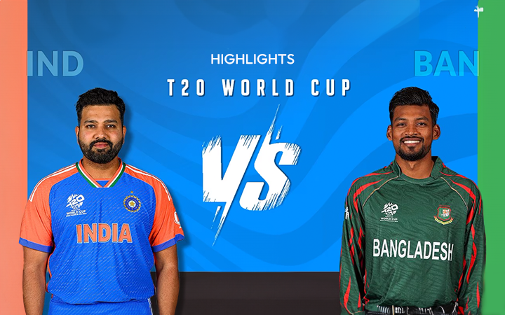 India vs Bangladesh Highlights, T20 World Cup 2024