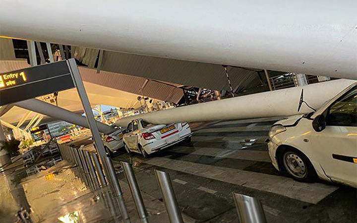 Major Flight Disruptions at Delhi Airport's Terminal 1 After Roof Collapse