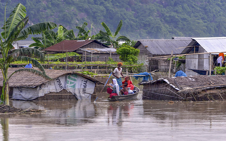 Assam Flood Crisis: Death Toll Reaches 56, Over 1.6 Million Affected in 29 Districts