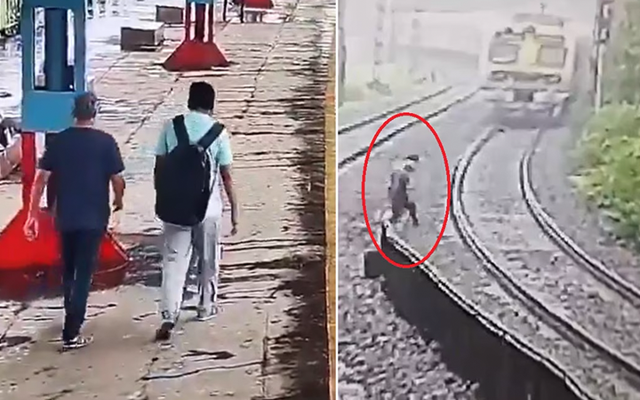 Tragic Father-Son Suicide on Railway Tracks Near Mumbai