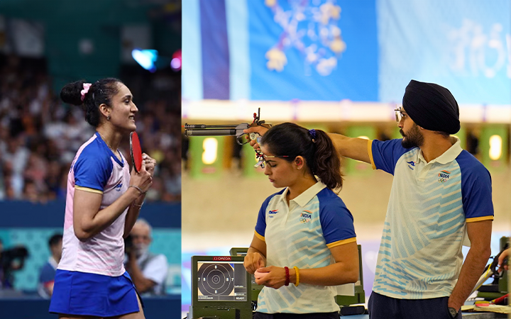 India Wins Bronze in 10m Air Pistol Mixed Team at Paris 2024 Olympics