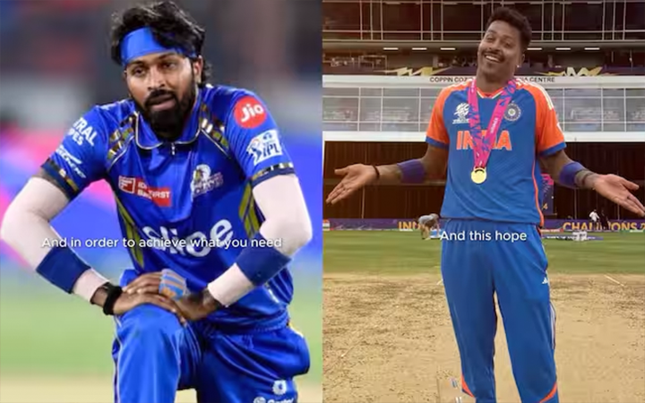 Hardik Pandya Shares Inspirational Reel After T20 World Cup Win