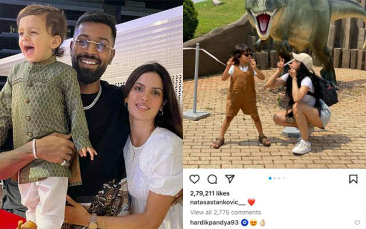 Hardik Pandya's Heartfelt Response to Natasa Stankovic's Post-Amidst Separation