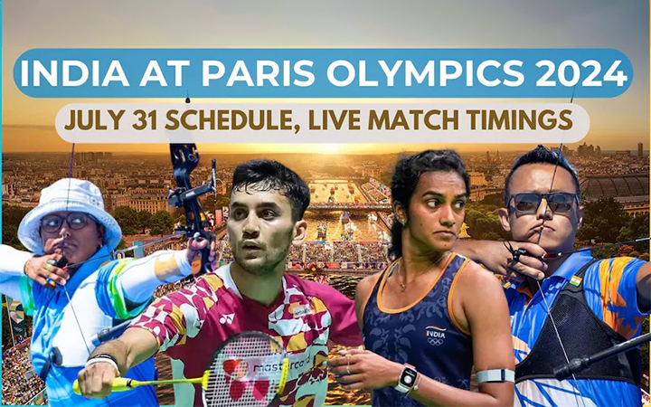 Paris Olympics 2024 Day 5: Full Indian Events Schedule and Key Matches