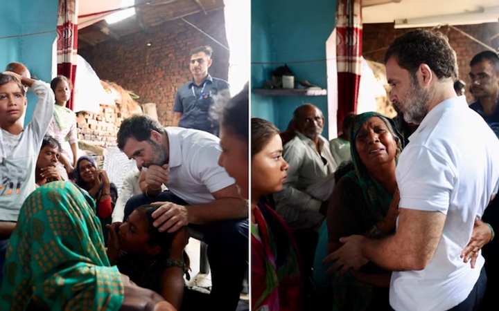 Tragic Stampede in Hathras: Rahul Gandhi Visits Aligarh; Saakar Vishwa Hari Bhole Baba Missing