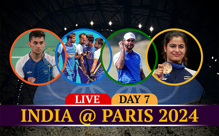 Day 7 Highlights at Paris Olympics 2024: India’s Schedule for August 2