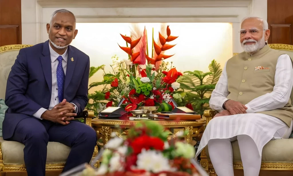 President Mohamed Muizzu India Visit Live Updates: PM Modi Meets Maldives President for Bilateral Talks