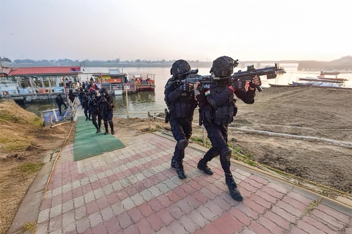 Mahakumbh 2025: Underwater drones, AI cameras, NSG commandos part of security detail; over 45 crore visitors expected