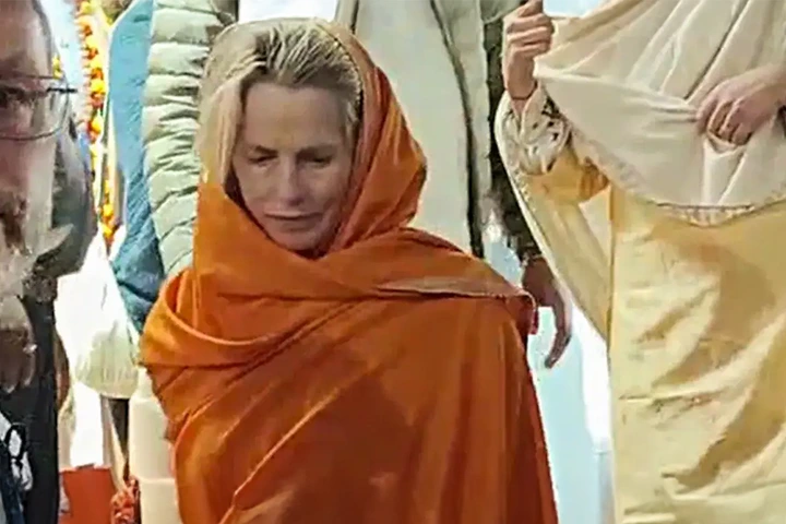 Steve Jobs’ Widow Laurene Powell Sick at Maha Kumbh